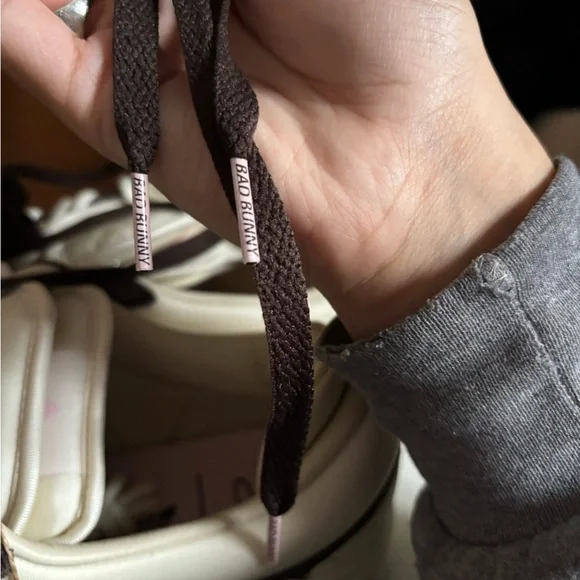 COPY - Adidas Bad Bunny Brown and White Sneakers